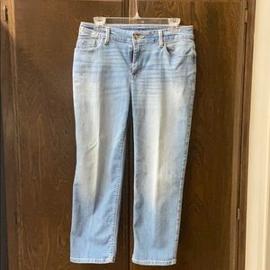 Chico’s Platinum Collection light-wash jeans
